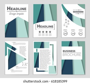 Abstract vector layout background set. For art template design, list, front page, mockup brochure theme style, banner, idea, cover, booklet, print, flyer, book, blank, card, ad, sign, sheet,, a4