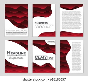 Abstract vector layout background set. For art template design, list, page, mockup brochure theme style, banner, idea, cover, booklet, print, flyer, book, blank, card, ad, sign, sheet,, a4.
