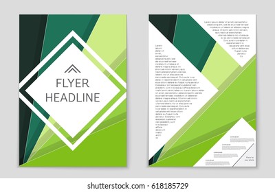 Abstract vector layout background set. For art template design, list, front page, mockup brochure theme style, banner, idea, cover, booklet, print, flyer, book, blank, card, ad, sign, sheet,, a4