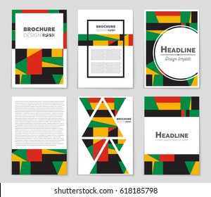 Abstract vector layout background set. For art template design, list, page, mockup brochure theme style, banner, idea, cover, booklet, print, flyer, book, blank, card, ad, sign, sheet,, a4