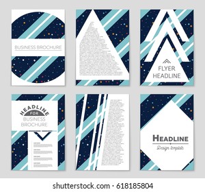 Abstract vector layout background set. For art template design, list, page, mockup brochure theme style, banner, idea, cover, booklet, print, flyer, book, blank, card, ad, sign, sheet,, a4