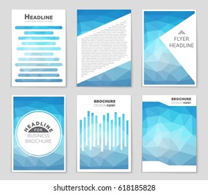 Abstract vector layout background set. For art template design, list, page, mockup brochure theme style, banner, idea, cover, booklet, print, flyer, book, blank, card, ad, sign, sheet,, a4.