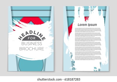 Abstract vector layout background set. For art template design, list, front page, mockup brochure theme style, banner, idea, cover, booklet, print, flyer, book, blank, card, ad, sign, sheet,, a4