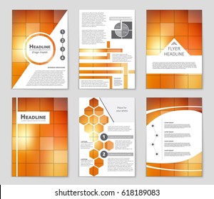 Abstract vector layout background set. For art template design, list, page, mockup brochure theme style, banner, idea, cover, booklet, print, flyer, book, blank, card, ad, sign, sheet,, a4