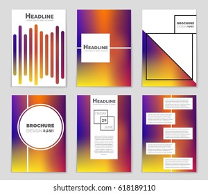 Abstract vector layout background set. For art template design, list, page, mockup brochure theme style, banner, idea, cover, booklet, print, flyer, book, blank, card, ad, sign, sheet,, a4