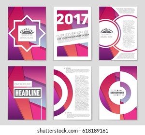 Abstract vector layout background set. For art template design, list, front page, mockup brochure theme style, banner, idea, cover, booklet, print, flyer, book, blank, card, ad, sign, sheet,, a4