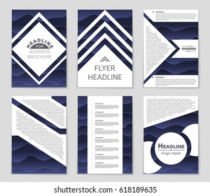 Abstract vector layout background set. For art template design, list, page, mockup brochure theme style, banner, idea, cover, booklet, print, flyer, book, blank, card, ad, sign, sheet,, a4.
