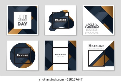 Abstract vector layout background set. For art template design, list, front page, mockup brochure theme style, banner, idea, cover, booklet, print, flyer, book, blank, card, ad, sign, sheet,, a4