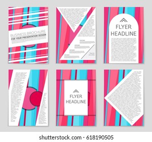 Abstract vector layout background set. For art template design, list, front page, mockup brochure theme style, banner, idea, cover, booklet, print, flyer, book, blank, card, ad, sign, sheet,, a4