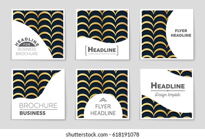 Abstract vector layout background set. For art template design, list, page, mockup brochure theme style, banner, idea, cover, booklet, print, flyer, book, blank, card, ad, sign, sheet,, a4.
