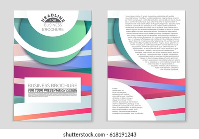Abstract vector layout background set. For art template design, list, front page, mockup brochure theme style, banner, idea, cover, booklet, print, flyer, book, blank, card, ad, sign, sheet,, a4