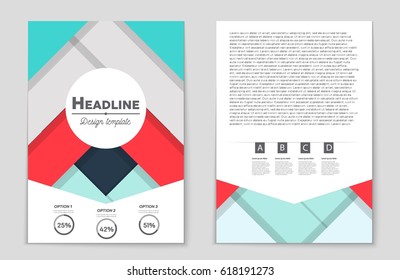 Abstract vector layout background set. For art template design, list, front page, mockup brochure theme style, banner, idea, cover, booklet, print, flyer, book, blank, card, ad, sign, sheet,, a4