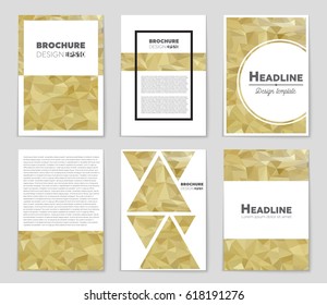 Abstract vector layout background set. For art template design, list, page, mockup brochure theme style, banner, idea, cover, booklet, print, flyer, book, blank, card, ad, sign, sheet,, a4.