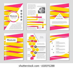 Abstract vector layout background set. For art template design, list, page, mockup brochure theme style, banner, idea, cover, booklet, print, flyer, book, blank, card, ad, sign, sheet,, a4