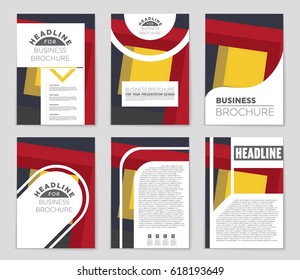 Abstract vector layout background set. For art template design, list, front page, mockup brochure theme style, banner, idea, cover, booklet, print, flyer, book, blank, card, ad, sign, sheet,, a4