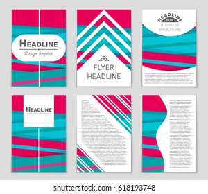 Abstract vector layout background set. For art template design, list, front page, mockup brochure theme style, banner, idea, cover, booklet, print, flyer, book, blank, card, ad, sign, sheet,, a4