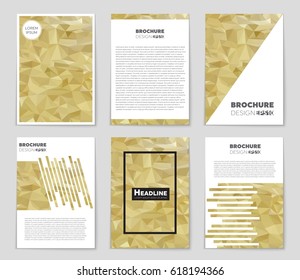 Abstract vector layout background set. For art template design, list, page, mockup brochure theme style, banner, idea, cover, booklet, print, flyer, book, blank, card, ad, sign, sheet,, a4.
