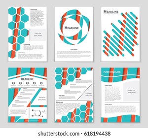 Abstract vector layout background set. For art template design, list, page, mockup brochure theme style, banner, idea, cover, booklet, print, flyer, book, blank, card, ad, sign, sheet,, a4