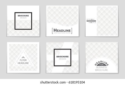 Abstract vector layout background set. For art template design, list, front page, mockup brochure theme style, banner, idea, cover, booklet, print, flyer, book, blank, card, ad, sign, sheet,, a4