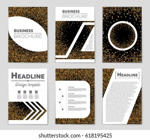 Abstract vector layout background set. For art template design, list, front page, mockup brochure theme style, banner, idea, cover, booklet, print, flyer, book, blank, card, ad, sign, sheet,, a4