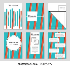Abstract vector layout background set. For art template design, list, page, mockup brochure theme style, banner, idea, cover, booklet, print, flyer, book, blank, card, ad, sign, sheet,, a4