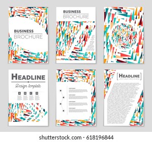 Abstract vector layout background set. For art template design, list, front page, mockup brochure theme style, banner, idea, cover, booklet, print, flyer, book, blank, card, ad, sign, sheet,, a4