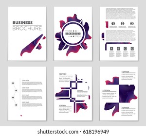 Abstract vector layout background set. For art template design, list, front page, mockup brochure theme style, banner, idea, cover, booklet, print, flyer, book, blank, card, ad, sign, sheet,, a4.