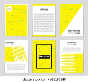 Abstract vector layout background set. For art template design, list, front page, mockup brochure theme style, banner, idea, cover, booklet, print, flyer, book, blank, card, ad, sign, sheet,, a4