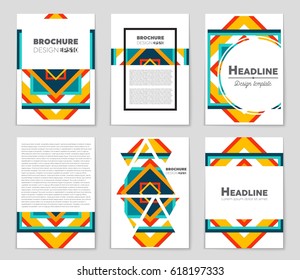Abstract vector layout background set. For art template design, list, page, mockup brochure theme style, banner, idea, cover, booklet, print, flyer, book, blank, card, ad, sign, sheet,, a4