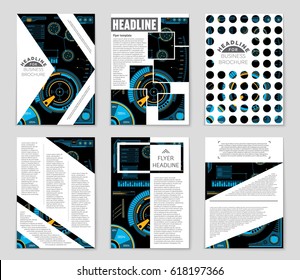 Abstract vector layout background set. For art template design, list, page, mockup brochure theme style, banner, idea, cover, booklet, print, flyer, book, blank, card, ad, sign, sheet,, a4.