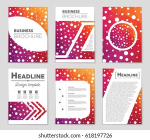 Abstract vector layout background set. For art template design, list, front page, mockup brochure theme style, banner, idea, cover, booklet, print, flyer, book, blank, card, ad, sign, sheet,, a4