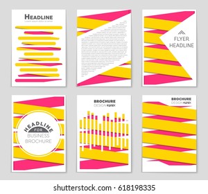Abstract vector layout background set. For art template design, list, page, mockup brochure theme style, banner, idea, cover, booklet, print, flyer, book, blank, card, ad, sign, sheet,, a4