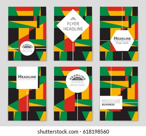 Abstract vector layout background set. For art template design, list, page, mockup brochure theme style, banner, idea, cover, booklet, print, flyer, book, blank, card, ad, sign, sheet,, a4