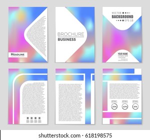 Abstract vector layout background set. For art template design, list, page, mockup brochure theme style, banner, idea, cover, booklet, print, flyer, book, blank, card, ad, sign, sheet,, a4