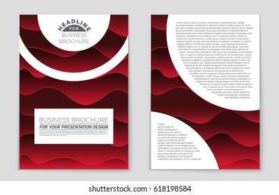 Abstract vector layout background set. For art template design, list, page, mockup brochure theme style, banner, idea, cover, booklet, print, flyer, book, blank, card, ad, sign, sheet,, a4.