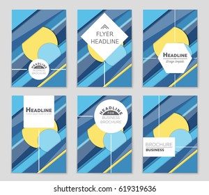 Abstract vector layout background set. For art template design, list, front page, mockup brochure theme style, banner, idea, cover, booklet, print, flyer, book, blank, card, ad, sign, sheet,, a4