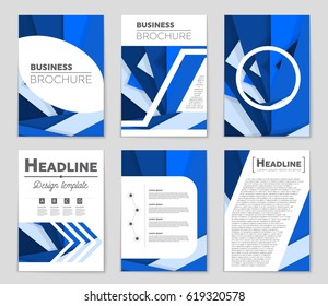 Abstract vector layout background set. For art template design, list, front page, mockup brochure theme style, banner, idea, cover, booklet, print, flyer, book, blank, card, ad, sign, sheet,, a4