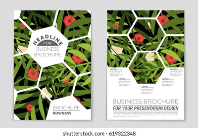 Abstract vector layout background set. For art template design, list, front page, mockup brochure theme style, banner, idea, cover, booklet, print, flyer, book, blank, card, ad, sign, sheet,, a4