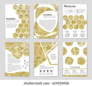 Abstract vector layout background set. For art template design, list, page, mockup brochure theme style, banner, idea, cover, booklet, print, flyer, book, blank, card, ad, sign, sheet,, a4.