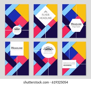 Abstract vector layout background set. For art template design, list, front page, mockup brochure theme style, banner, idea, cover, booklet, print, flyer, book, blank, card, ad, sign, sheet,, a4
