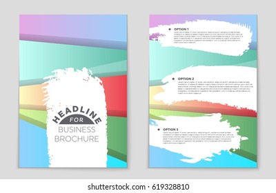 Abstract vector layout background set. For art template design, list, front page, mockup brochure theme style, banner, idea, cover, booklet, print, flyer, book, blank, card, ad, sign, sheet,, a4