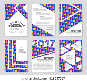 Abstract vector layout background set. For art template design, list, page, mockup brochure theme style, banner, idea, cover, booklet, print, flyer, book, blank, card, ad, sign, sheet,, a4.