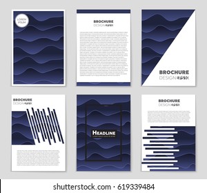Abstract vector layout background set. For art template design, list, page, mockup brochure theme style, banner, idea, cover, booklet, print, flyer, book, blank, card, ad, sign, sheet,, a4.
