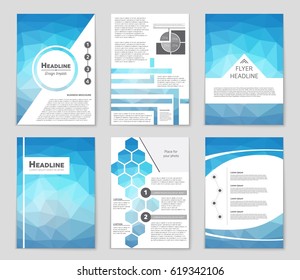 Abstract vector layout background set. For art template design, list, page, mockup brochure theme style, banner, idea, cover, booklet, print, flyer, book, blank, card, ad, sign, sheet,, a4.