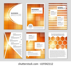 Abstract vector layout background set. For art template design, list, page, mockup brochure theme style, banner, idea, cover, booklet, print, flyer, book, blank, card, ad, sign, sheet,, a4