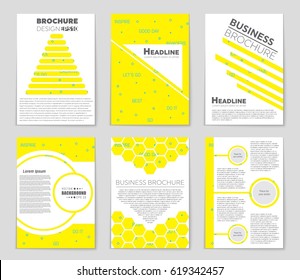 Abstract vector layout background set. For art template design, list, front page, mockup brochure theme style, banner, idea, cover, booklet, print, flyer, book, blank, card, ad, sign, sheet,, a4