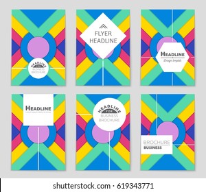 Abstract vector layout background set. For art template design, list, front page, mockup brochure theme style, banner, idea, cover, booklet, print, flyer, book, blank, card, ad, sign, sheet,, a4