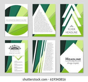 Abstract vector layout background set. For art template design, list, front page, mockup brochure theme style, banner, idea, cover, booklet, print, flyer, book, blank, card, ad, sign, sheet,, a4