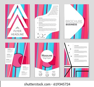 Abstract vector layout background set. For art template design, list, front page, mockup brochure theme style, banner, idea, cover, booklet, print, flyer, book, blank, card, ad, sign, sheet,, a4