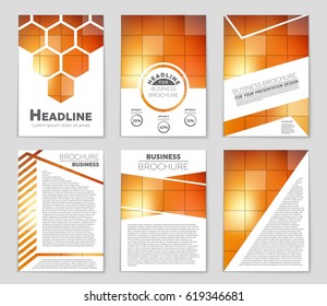 Abstract vector layout background set. For art template design, list, page, mockup brochure theme style, banner, idea, cover, booklet, print, flyer, book, blank, card, ad, sign, sheet,, a4